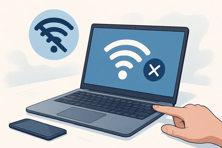 Не працює Wi-Fi на ноутбуці: причини та рішення