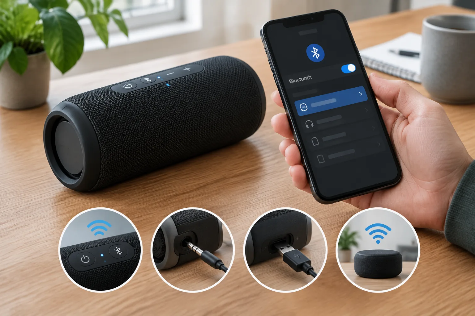 Як підключити колонку до телефона через Bluetooth та інші способи