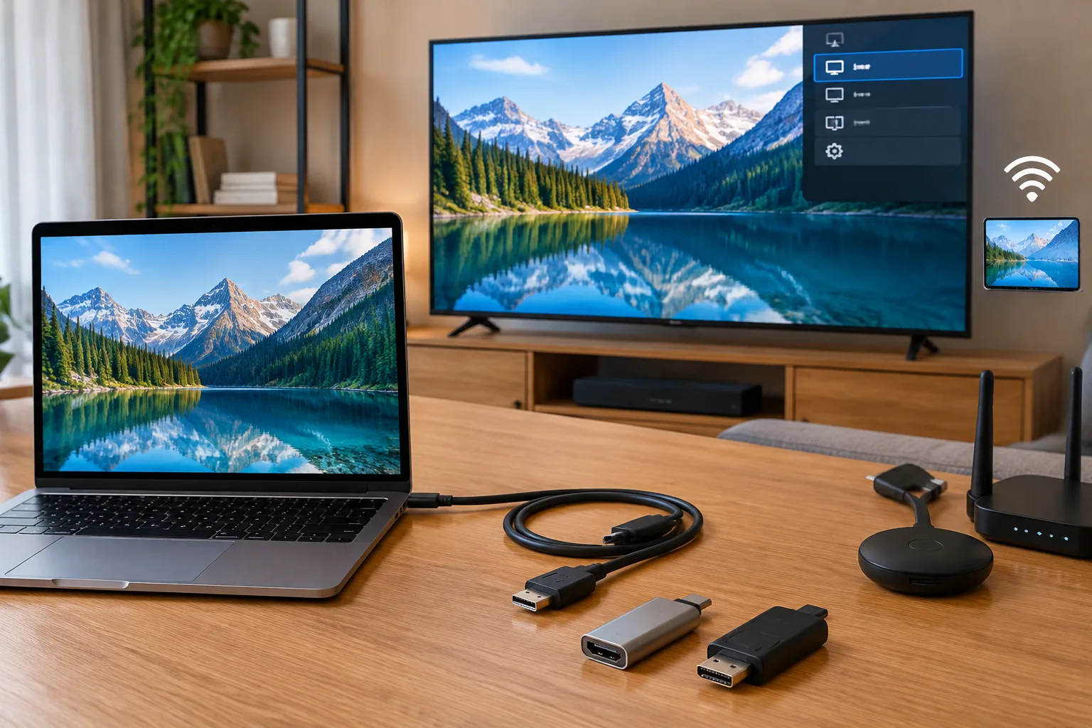 Як підключити ноутбук до телевізора: HDMI, бездротове з’єднання та налаштування зображення
