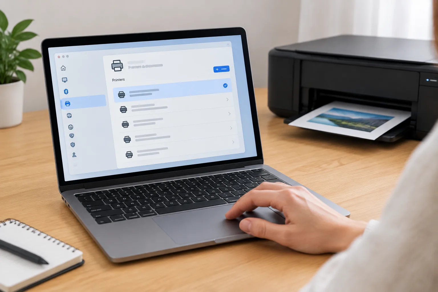 Як додати мережевий принтер у Windows або macOS: Windows 11 Переконайтеся, що комп’ютер підключений до тієї самої домашньої мережі.