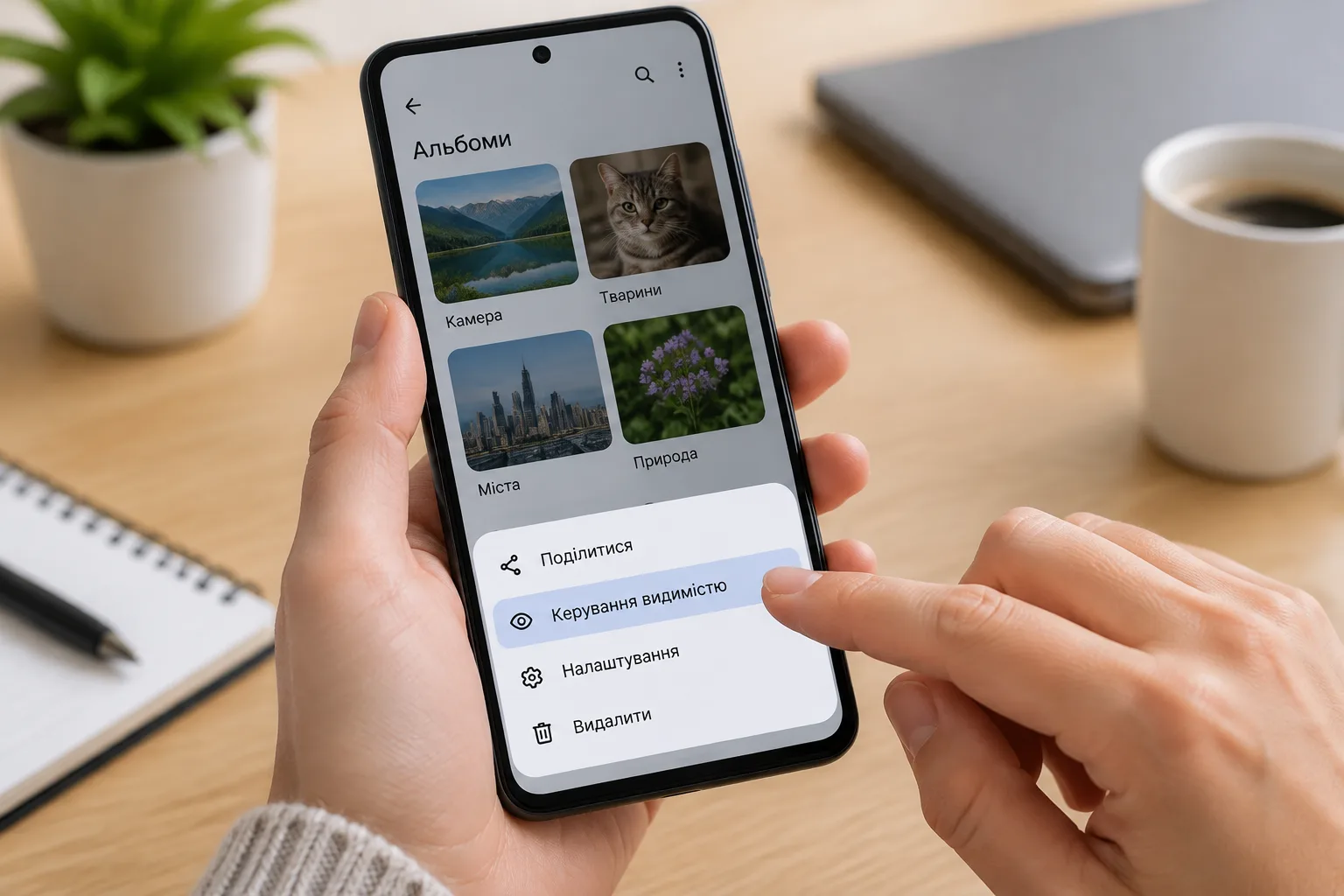 Де шукати прихований альбом на інших Android-смартфонах: В Android немає одного універсального маршруту для всіх виробників.